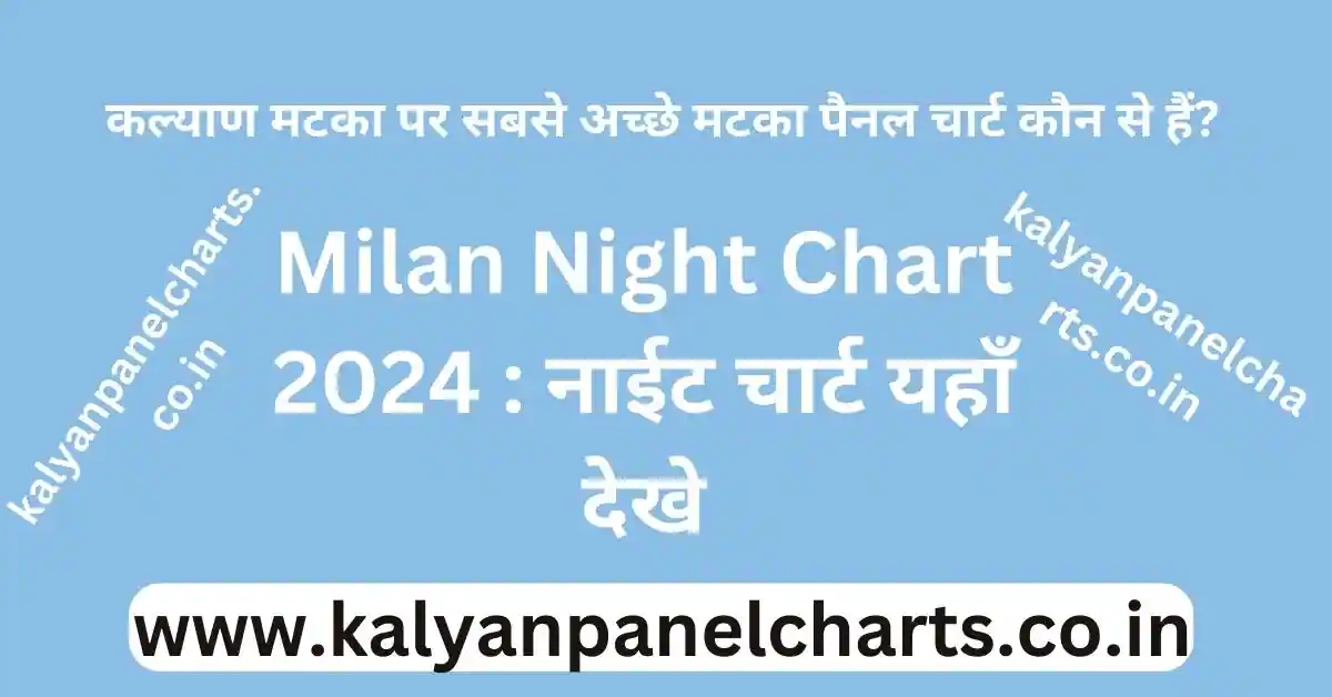 Milan Night Chart