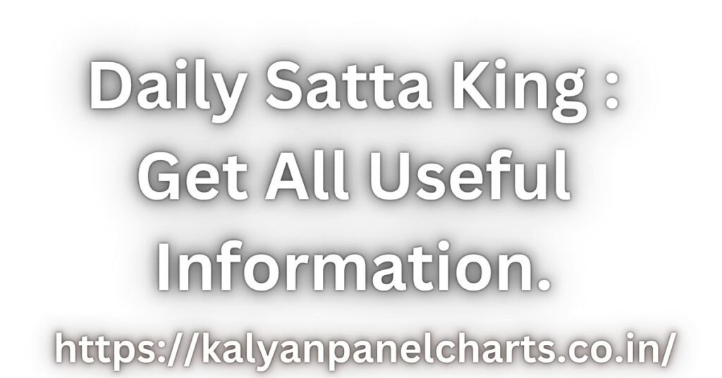 Daily Satta King